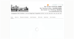 Desktop Screenshot of bethabraham.org